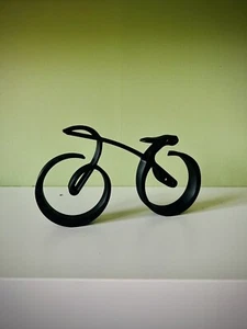 Bicycle Sculpture Decoration - 3D Printed, Elegant Finish - Picture 1 of 10