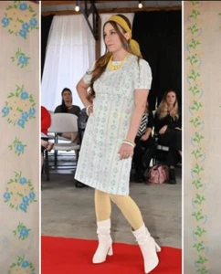 1970 Medium Mod Dress - Picture 1 of 4