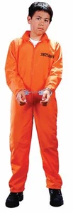 CHILD GOT BUSTED JAIL PRISON COSTUME - Picture 1 of 3