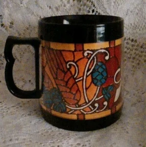 Vintage Schiltz Thermo Serv West Bend Insulated Beer Hot Cold Mug MCM Retro HTF - Picture 1 of 4