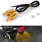 Bright and Energy Efficient Yellow License Plate Screw Bolt Lights Pack of 2