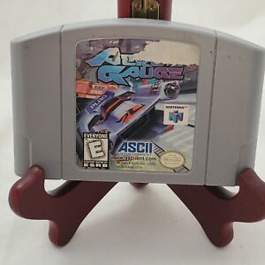 AeroGauge Nintendo 64 N64 1998 Cart Only Aero Gauge Torn Label Former Rental