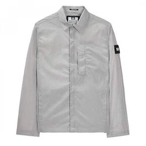 Weekend Offender Porter Rhino Grey Overshirt Jacket OSAW2405 - Picture 1 of 8
