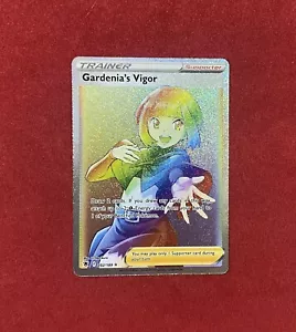 Pokémon - Gardenia's Vigor - 084/067 - Rainbow Rare - Astral Radiance-Pack Fresh - Picture 1 of 2