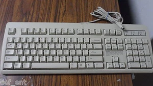 NMB Technologies PC Vintage Keyboard model RT2258TW - Picture 1 of 4