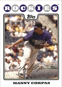 2008 Topps Baseball #356 Manny Corpas