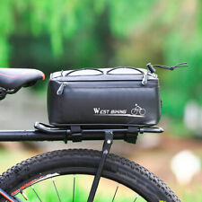 Waterproof Bicycle Rear Rack Seat Bag Bike Cycling Storage Pouch Trunk Tail Box