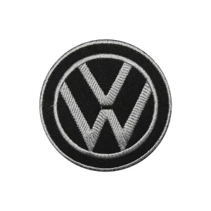 VW Car Brand Iron On Patch Sew On Badge. - Picture 1 of 1