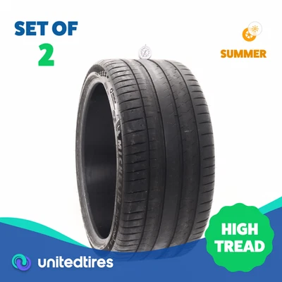 Juego de (2) Michelin Pilot Sport 4 S 107Y - 8/32 usados 315/30ZR22 Foto 1 de 4