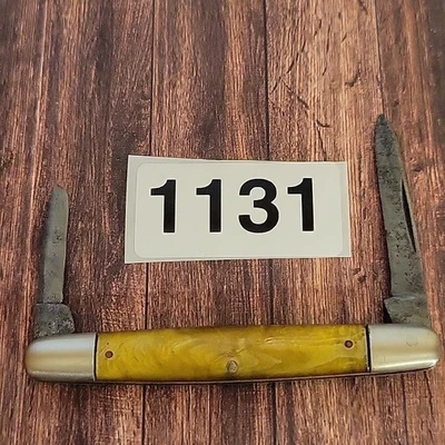 Cattaraugus Pen Folding Pocket Knife Made In Little Valley NY USA  - Image 1 of 4