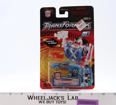 Figura Hasbro Crosswire Transformers Robots In Disguise RID 2001 NUEVO SELLADO Foto 1 de 4
