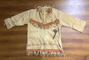 Rare Vintage 1951 J Bar T Los Angeles Kids Western Wear Embroidered Top Shirt - Picture 1 of 14