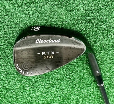 Mujer Cleveland RTX 588 ROTEX 2.0 Gap Wedge 50/10°, Damas Mano Derecha ¡BONITO! Foto 1 de 4