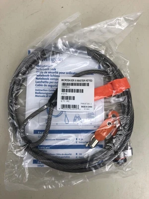 LOT OF 5 NEW Kensington MicroSaver IV NoteBook Lock K64599US -- 2 keys -- - Image 1 of 2