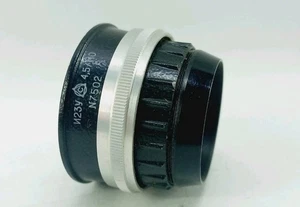 Early Super Macro lens INDUSTAR-23U Red P 4.5/110 L39 mount Enlarger I23 LZOS - Picture 1 of 12