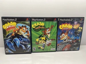 Posten (3) Sony PS2 Crash…Crash Of The Titans,Tag Team Racing,Twinsanit PlayStation - Bild 1 von 8