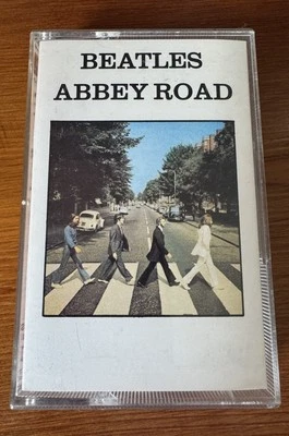 THE BEATLES ABBEY ROAD LP CASSETTE TAPE 1980'S UK NM Stereo - Image 1 of 4