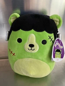 NEU Squishmallow 8" Len der Frankenstein Bär Halloween 2021 selten Rarität Kellytoys - Bild 1 von 3