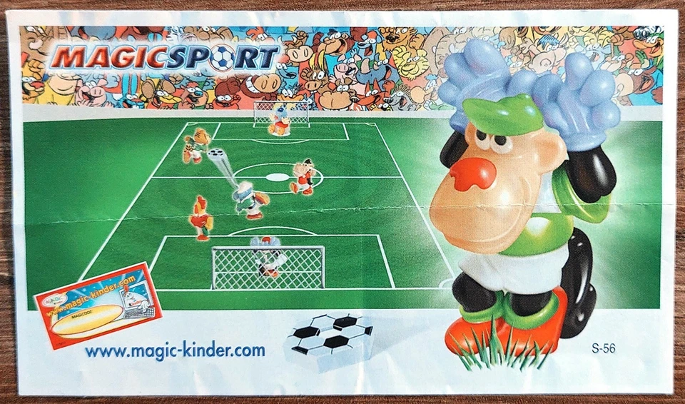 Bpz Beipackckzettel Magicsport S-56 Westeuropa  KDE - Bild 1 von 1