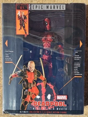 NECA Ultimate Epic Marvel Deadpool #01 1/4 Scale Action Figure - Image 1 of 4