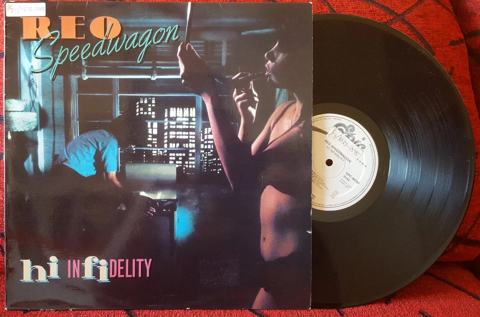 REO SEEDWAGON ** Hi Infidelity ** VERY RARE 1980 PROMO ISSUE Spain LP*** - Image 1 of 1