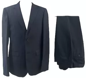 Traje Hombre Sartoriale Made IN Italy Azul Fresco Lana Slim DR7 50 Muelle Verano - Imagen 1 de 15
