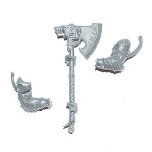 Warhammer 40K Space Wolves Wulfen Great Frost Axe D [Bits] - Imagen 1 de 2