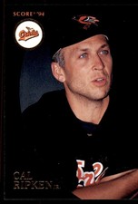 1994 Score Burger King Cal Ripken Jr. Gold Cal Ripken Jr. #1