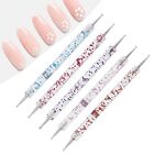 5 Pieces Nail Art Dotting Pen Dual?Ended Nail Art Brushes, Manicure Picking Pen