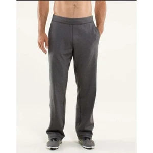 Lululemon Kung Fu Pant Sweatpants Tall Size Small Heathered Soot Style M5148T - Picture 1 of 9