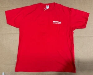 Camiseta De Colección Coldplay Local Crew MX Promo Band Para Hombres Talla XL Rojo Brillante Sólido - Imagen 1 de 9