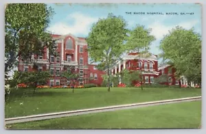 Postcard the Macon hospital, Macon, Georgia - Imagen 1 de 2