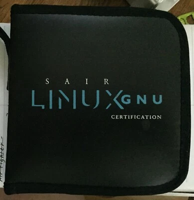 Linux GNU Certification CD case and Linux printed CDROM disks - Image 1 of 2