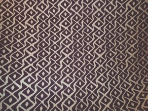 1  1/3 YARDS PETER FASANO FABRIC ~ SARPA ~ WAVES TRIANGLES ~ UPHOLSTERY  CURTAIN - Picture 1 of 1