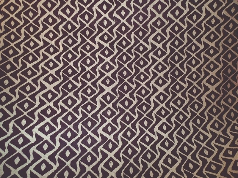 1  1/3 YARDS PETER FASANO FABRIC ~ SARPA ~ WAVES TRIANGLES ~ UPHOLSTERY  CURTAIN - Image 1 of 1