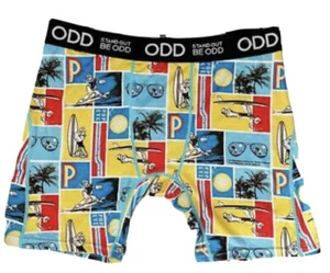 STAND OUT BE ODD Multi Color POPEYE SURF Boxer Briefs Men's LARGE NWT - Picture 1 of 1