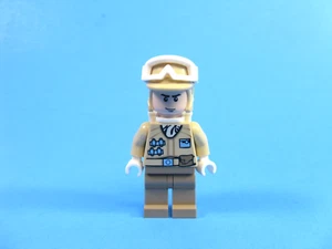 LEGO Star Wars Hoth Rebel Trooper Minifigura Barbilla Negra 8129 75014 #sw0291 ¡COMO NUEVO! - Imagen 1 de 4
