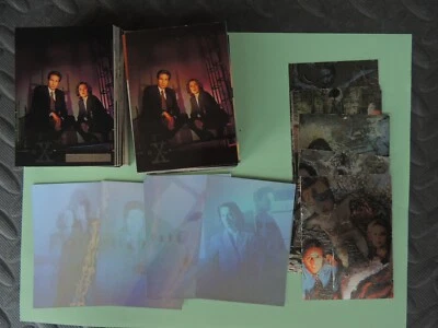 X-FILES 2 BASE + PARALLEL SET OF 90 + FOIL + HOLOGRAM INSERT SETS TOPPS 1996 - Image 1 of 4