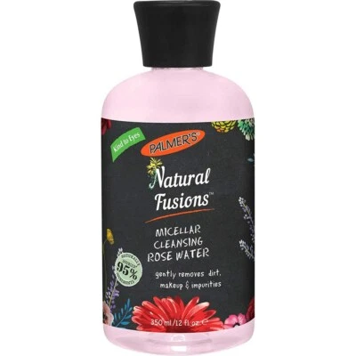 Palmer's Natural Fusion Micellar 清洁玫瑰水,12 盎司 — 第 1/2 张图片