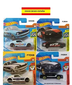 HOT WHEELS FORD MUSTANG MUCHOS MODELOS TODOS EN SU BLISTER COCHES MINIATURAS - Imagen 1 de 9