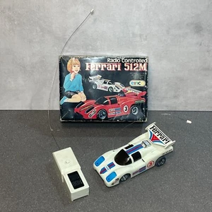 Vintage Boxed Radio Controlled 1970 Ferrari 512M RC Car Collectable Toy 70s RARE - Picture 1 of 16