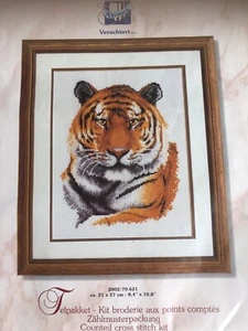 Bengalischer Tiger Kreuzstich Set Vervaco - Bild 1 von 3