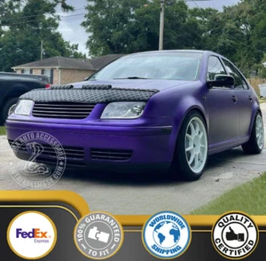 Car Bonnet Hood Bra For VW Volkswagen Jetta MK4 1999 2000 2001 2002 2003 2004 - Picture 1 of 27