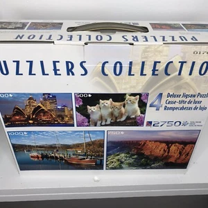Sure Lox 2750 Total Piezas Rompecabezas Puzzles Colección 4 Puzzles Deluxe - Imagen 1 de 4