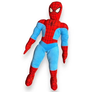 Marvel Comics Spiderman Plush Toy Red Blue White 24" Preowned - Picture 1 of 6