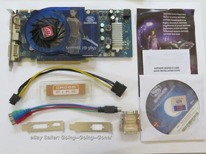 SAPPHIRE ATI RADEON HD 3850 512MB GDDR3 DUAL DVI S-Video PCIe PCI EXPRESS Nice! - Picture 1 of 12