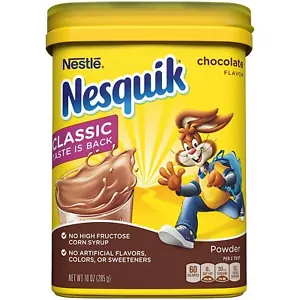Cacao en polvo de chocolate NESQUIK, 9,3 OZ. Bañera | Leche de chocolate en polvo - Imagen 1 de 7