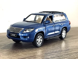 2007-2012 LEXUS LX 570 SUV RARE 1/32 NEW BLUE DIECAST VEHICLE HTF CAR MODEL GIFT - Picture 1 of 17