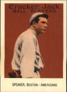 1993 Cracker Jack 1915 Reprints Baseball Card #6 Tris Speaker