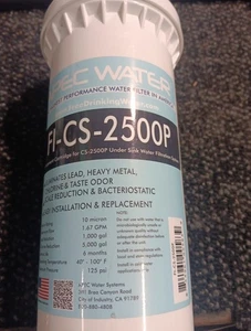 APEC Water Filter Replacement Cartridge FI-CS-2500P Under Sink Filtration System - Picture 1 of 1